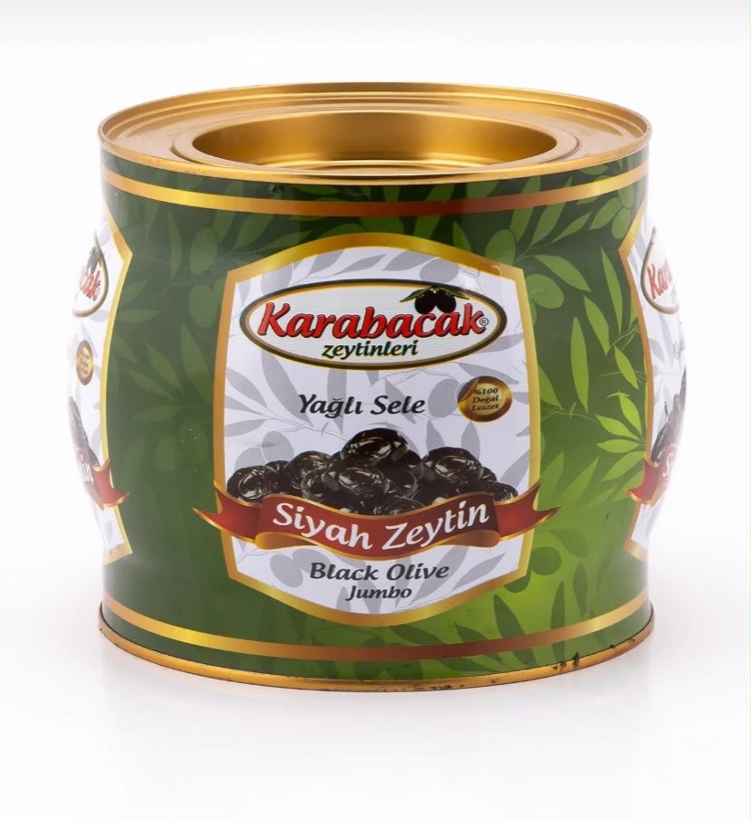 Jumbo teneke kutu, 2 kg Yağlı Sele