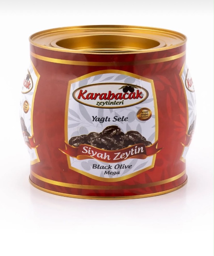 Mega teneke kutu, 2 kg Yağlı Sele