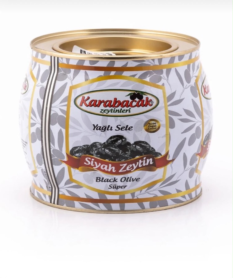 Süper teneke kutu, 2 kg Yağlı Sele